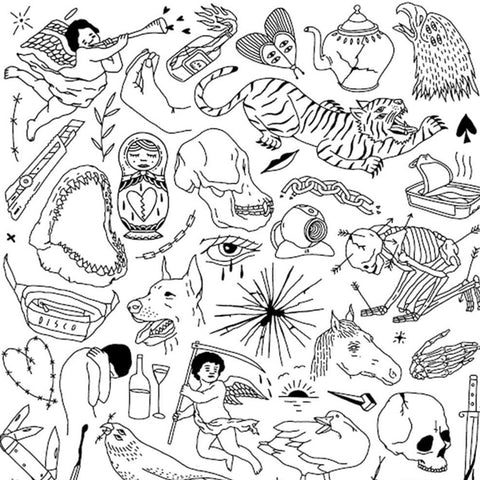 Mixed Stuff - Tattoo Art Poster Print (A4)
