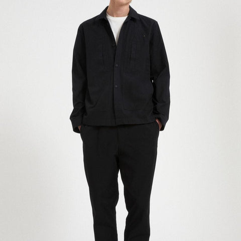 NAADIRO Shirt / Jacket Black Organic Cotton