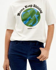 Mama Earth Keep Shining Organic Cotton T-Shirt size S
