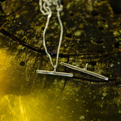 Sulava Pieni Unisex Necklace Silver or Bronze