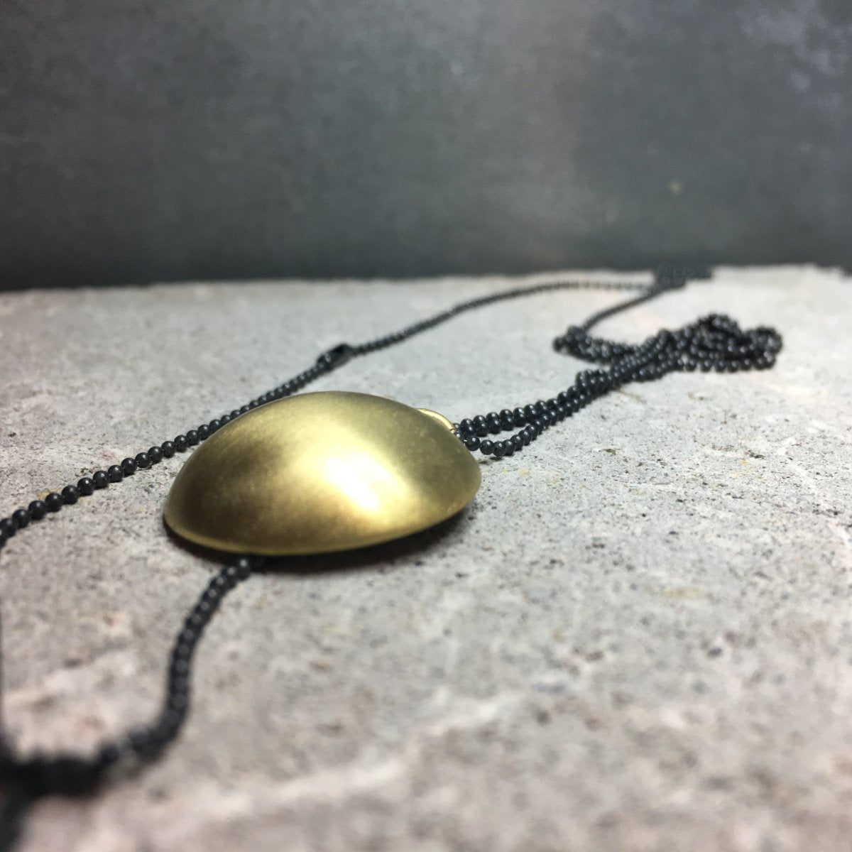 Gold Dome Necklace -  Canada