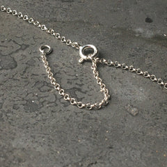 Minna Feminist Choker Necklace Silver