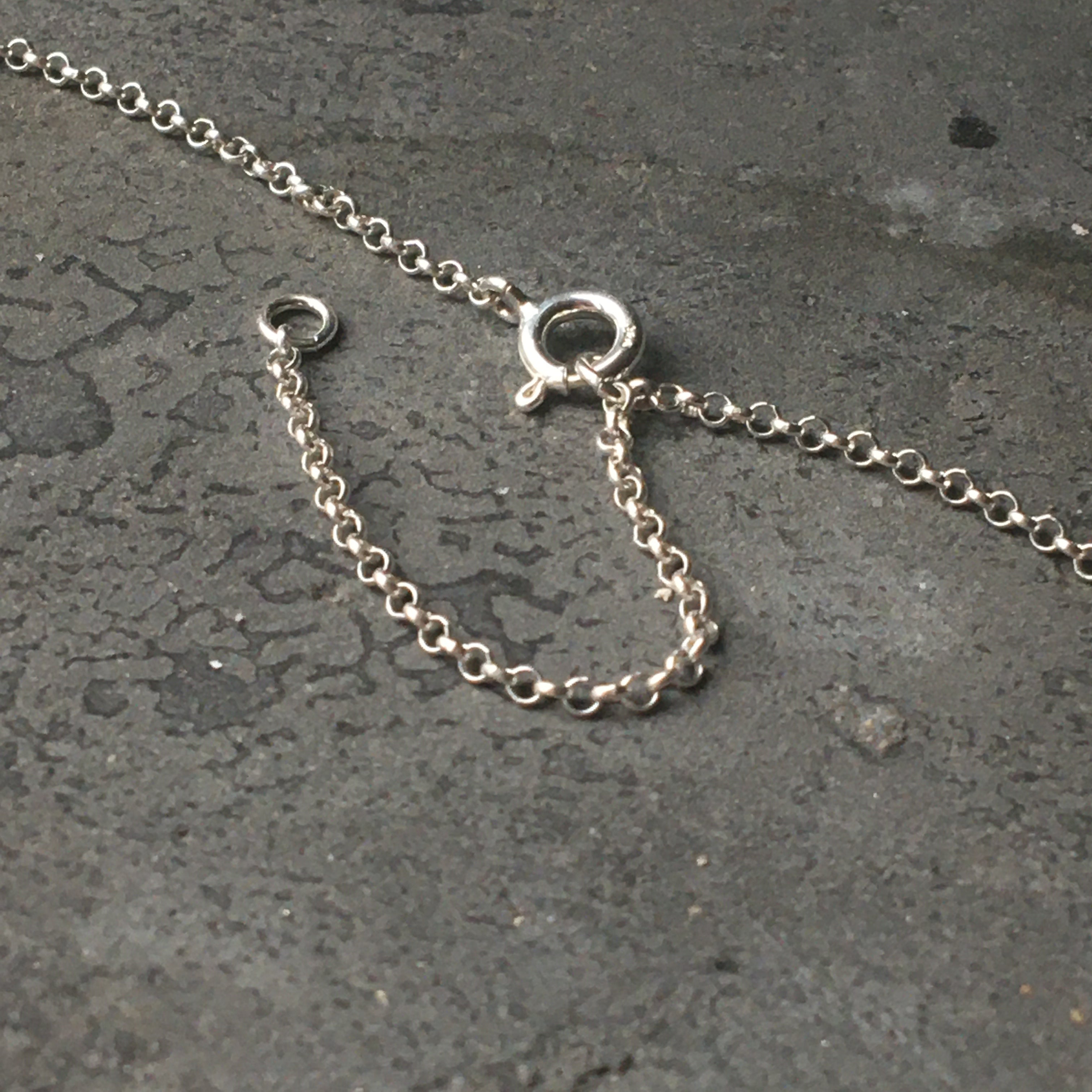 Chain Bracelet Silver Minimalist, In Your Custom Length – Wild & Arrow