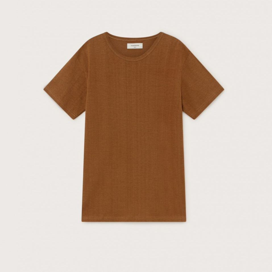 Basic Khaki Hemp + Organic Cotton T-Shirt
