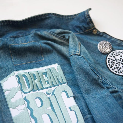 Dream Big Embroided Patch