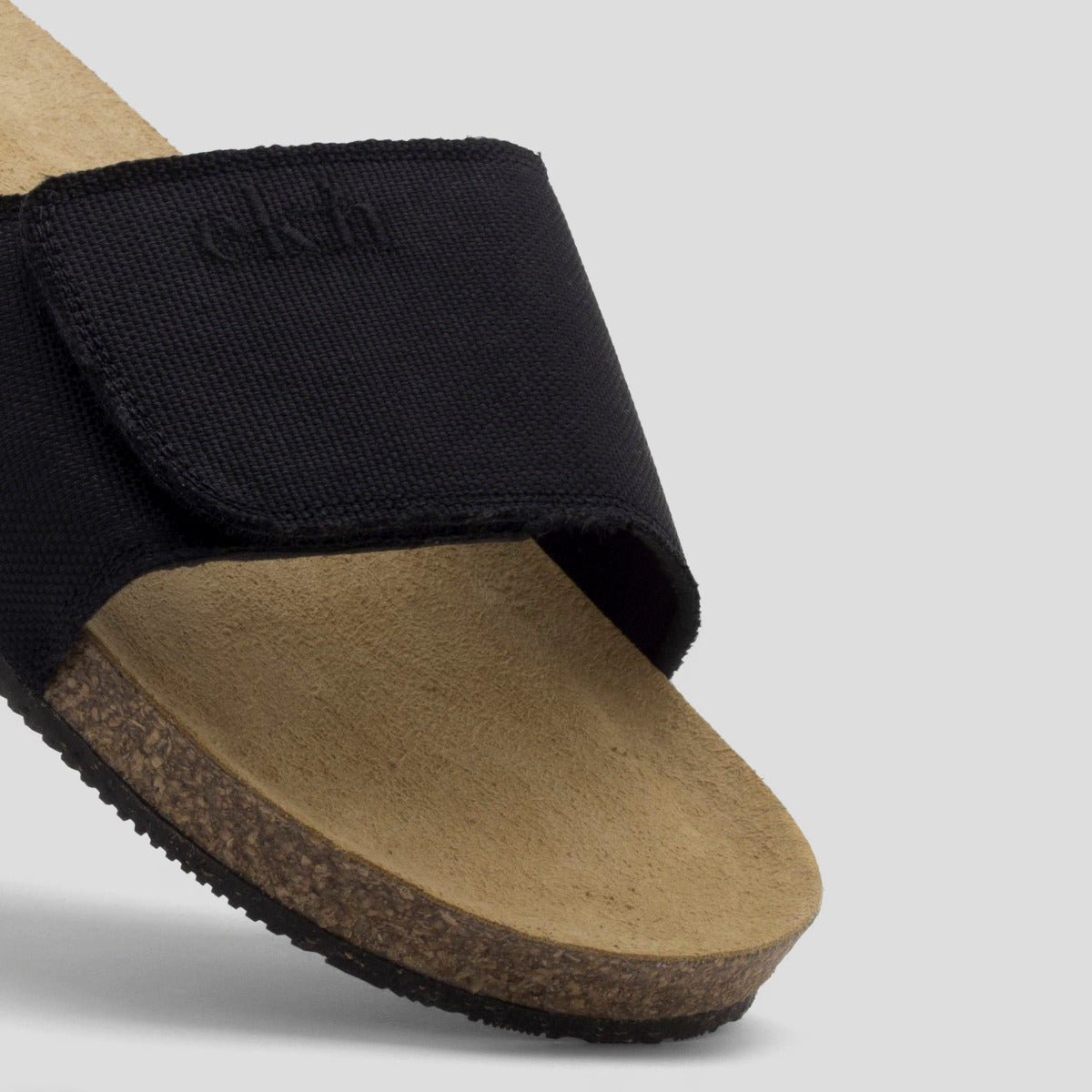 Coconut Slide Sandal In Black - Sizes 36-43