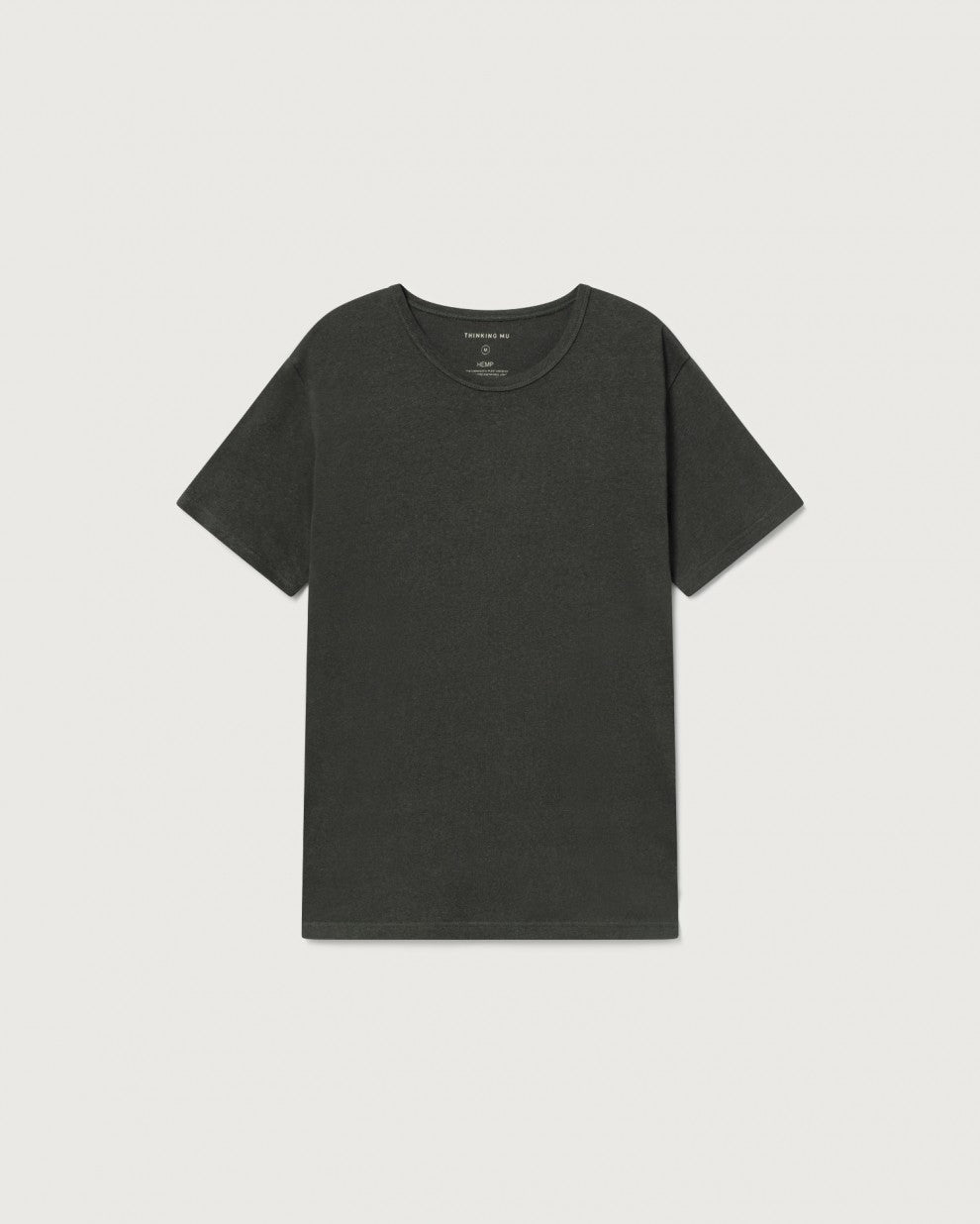 Basic Dark Green Hemp + Organic Cotton T-Shirt