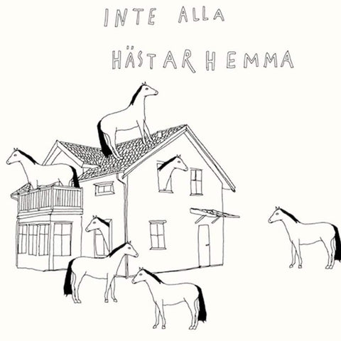 Inte Alla Hästar Hemma - Art Print (A4)