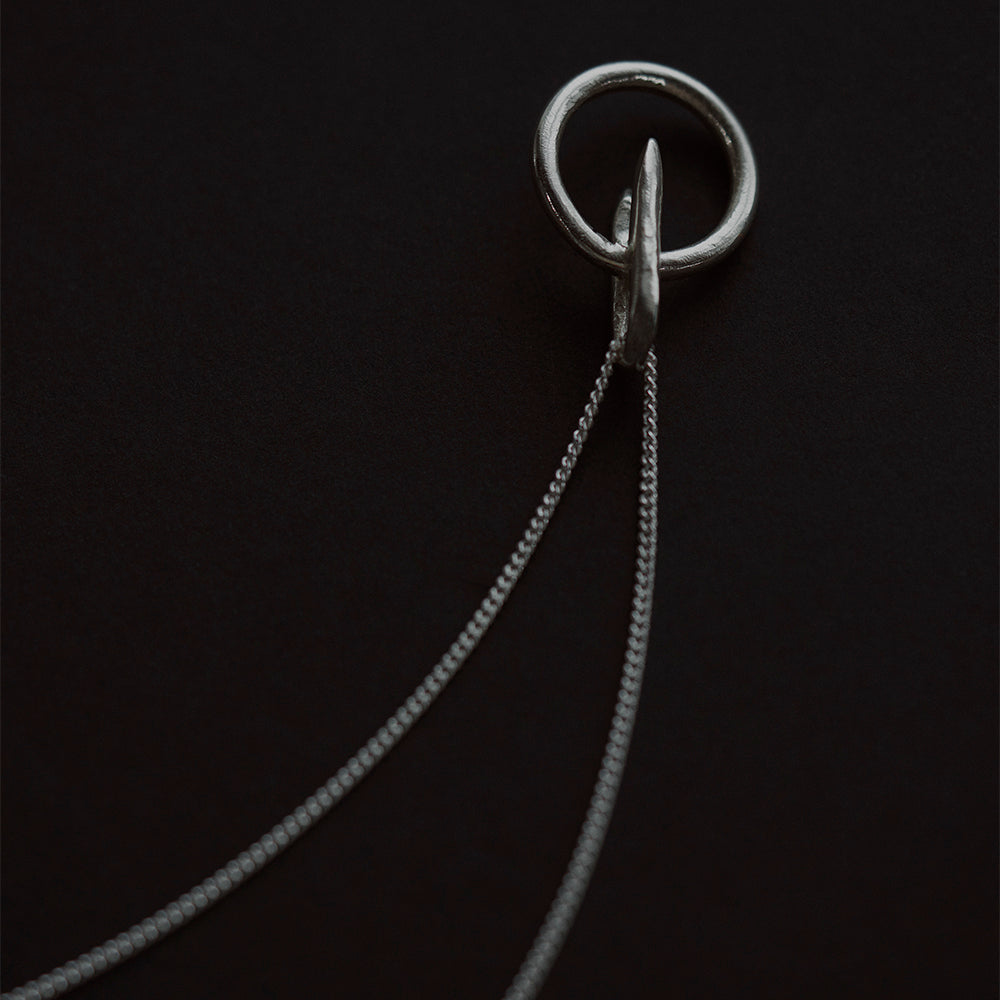 Kiivas Unisex Necklace Silver or Bronze
