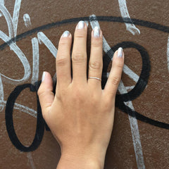 Loop Thin Ring 18K Gold