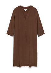 MAARNIE Brown Dress in Lenzing Ecovero Size M
