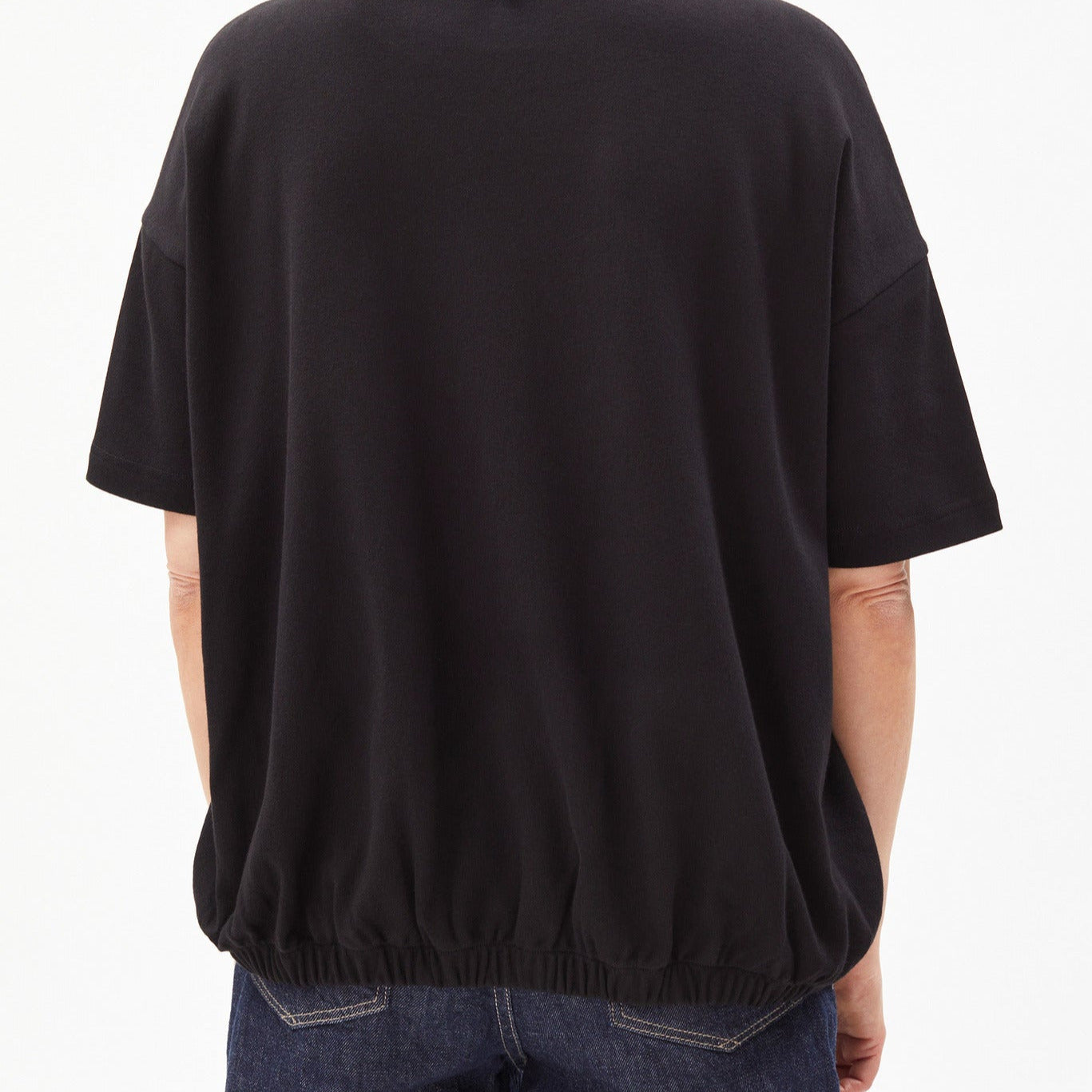 Riaa T-Shirt Black Organic Cotton Size XS