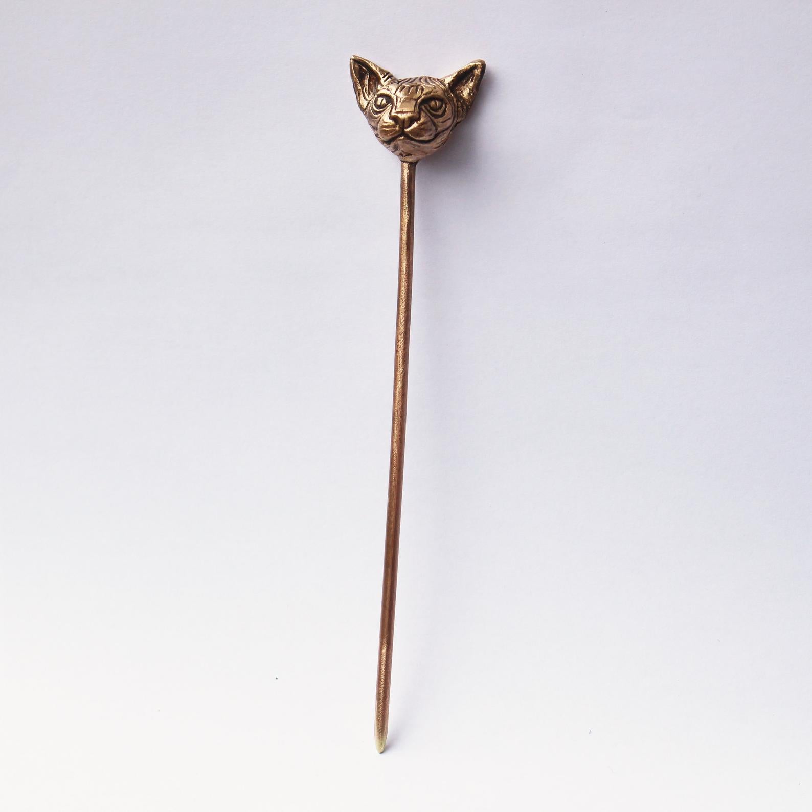 Sphynx Cat Hair Stick Bronze