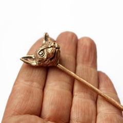 Sphynx Cat Hair Stick Bronze