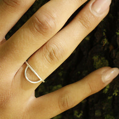 Tyyneys Ring Silver